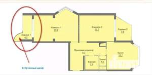 2-к квартира, на длительный срок, 66м2, 17/17 этаж