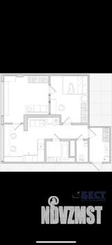 2-к квартира, на длительный срок, 55м2, 17/17 этаж