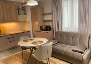 Студия квартира, на длительный срок, 37м2, 4/25 этаж