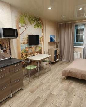 Студия квартира, на длительный срок, 34м2, 12/25 этаж