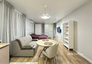 Студия квартира, на длительный срок, 37м2, 4/25 этаж