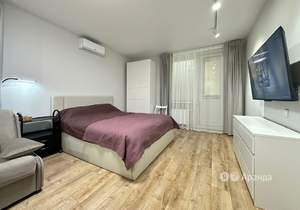 Студия квартира, на длительный срок, 37м2, 4/25 этаж