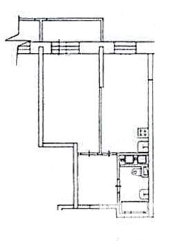 1-к квартира, на длительный срок, 40м2, 3/25 этаж