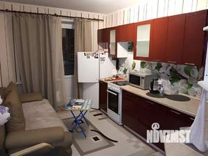 1-к квартира, на длительный срок, 41м2, 5/14 этаж