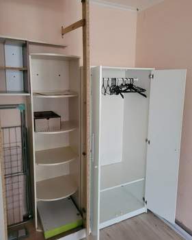 1-к квартира, на длительный срок, 30м2, 4/5 этаж