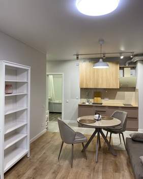 Студия квартира, на длительный срок, 37м2, 4/25 этаж