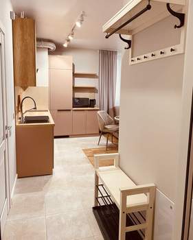 Студия квартира, на длительный срок, 37м2, 4/25 этаж