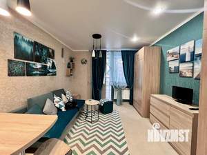 Студия квартира, на длительный срок, 27м2, 4/22 этаж