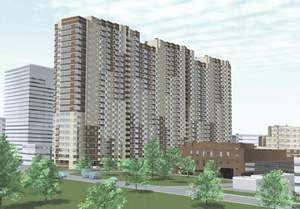 2-к квартира, на длительный срок, 66м2, 18/25 этаж