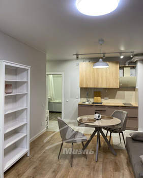 Студия квартира, на длительный срок, 37м2, 4/25 этаж