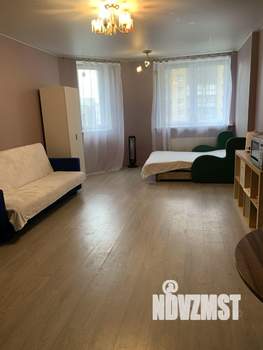 Студия квартира, на длительный срок, 35м2, 4/17 этаж