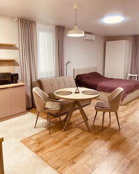 Студия квартира, на длительный срок, 37м2, 4/25 этаж