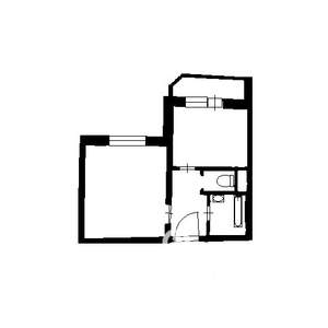 1-к квартира, на длительный срок, 32м2, 4/25 этаж