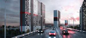 Студия квартира, на длительный срок, 24м2, 3/25 этаж