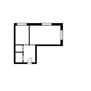 1-к квартира, на длительный срок, 41м2, 6/15 этаж
