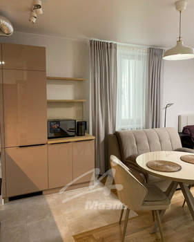 Студия квартира, на длительный срок, 37м2, 4/25 этаж