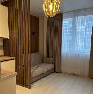 Студия квартира, на длительный срок, 24м2, 19/25 этаж