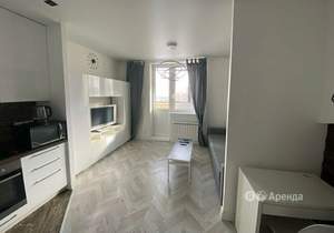 Студия квартира, на длительный срок, 36м2, 23/25 этаж