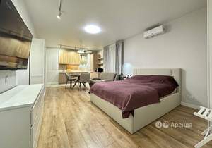 Студия квартира, на длительный срок, 37м2, 4/25 этаж