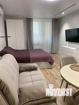 Студия квартира, на длительный срок, 37м2, 4/25 этаж