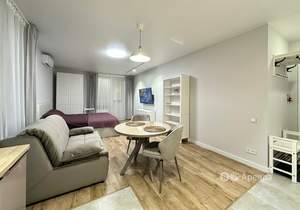 Студия квартира, на длительный срок, 37м2, 4/25 этаж