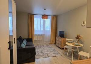 Студия квартира, на длительный срок, 28м2, 4/25 этаж