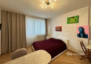 Студия квартира, на длительный срок, 28м2, 4/25 этаж