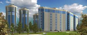 1-к квартира, на длительный срок, 57м2, 6/25 этаж