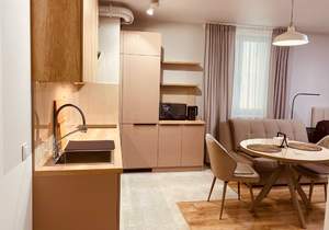 Студия квартира, на длительный срок, 37м2, 4/25 этаж