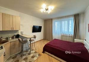 Студия квартира, на длительный срок, 28м2, 4/25 этаж