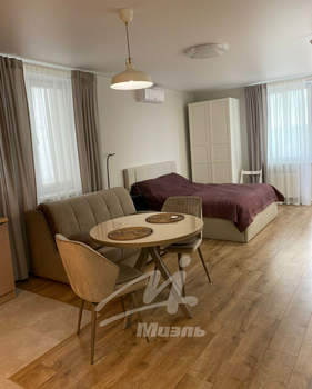 Студия квартира, на длительный срок, 37м2, 4/25 этаж