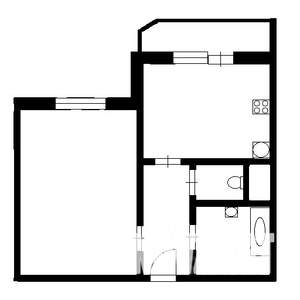 1-к квартира, на длительный срок, 35м2, 10/25 этаж