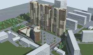 2-к квартира, на длительный срок, 66м2, 18/25 этаж