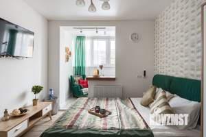 1-к квартира, посуточно, 30м2, 16/25 этаж