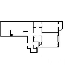 2-к квартира, на длительный срок, 80м2, 3/19 этаж