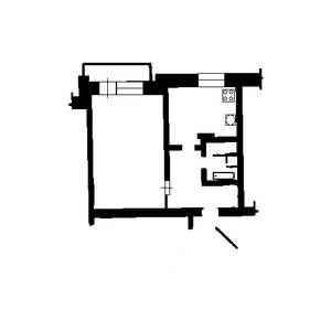 1-к квартира, на длительный срок, 40м2, 5/16 этаж