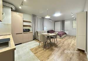 Студия квартира, на длительный срок, 37м2, 4/25 этаж