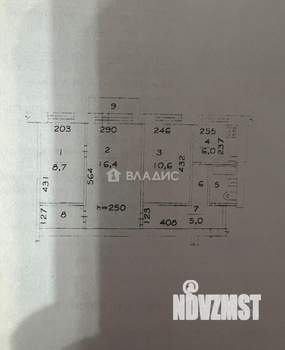3-к квартира, вторичка, 54м2, 3/4 этаж
