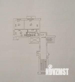 2-к квартира, вторичка, 45м2, 8/9 этаж