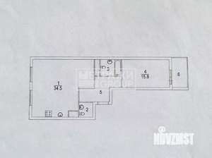 2-к квартира, вторичка, 66м2, 16/25 этаж