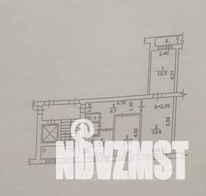 3-к квартира, вторичка, 57м2, 7/9 этаж