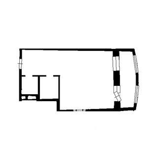 1-к квартира, вторичка, 54м2, 5/9 этаж