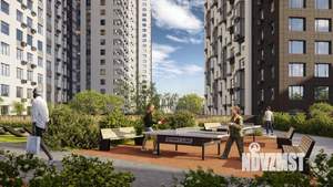 1-к квартира, строящийся дом, 40м2, 14/25 этаж