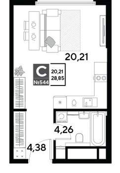 Фото квартиры на продажу (1)