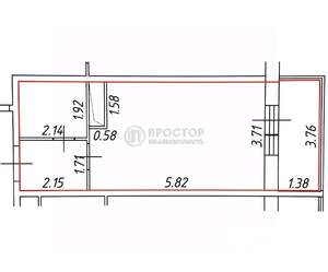 Студия квартира, вторичка, 29м2, 10/25 этаж