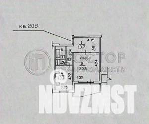 1-к квартира, вторичка, 55м2, 7/17 этаж