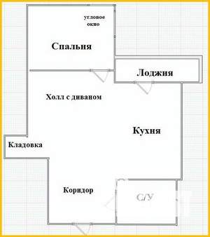 1-к квартира, вторичка, 42м2, 15/25 этаж