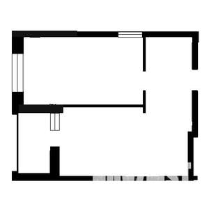 1-к квартира, вторичка, 45м2, 14/25 этаж