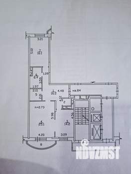 2-к квартира, вторичка, 84м2, 3/19 этаж