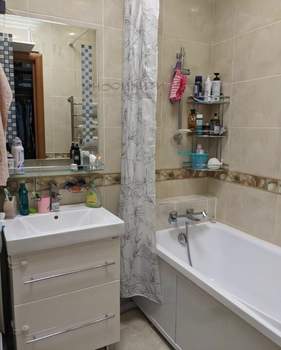 1-к квартира, вторичка, 44м2, 22/25 этаж